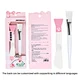 Dual-sided mask applicator brush
